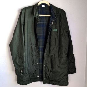 The North Face Reversible flannel jacket